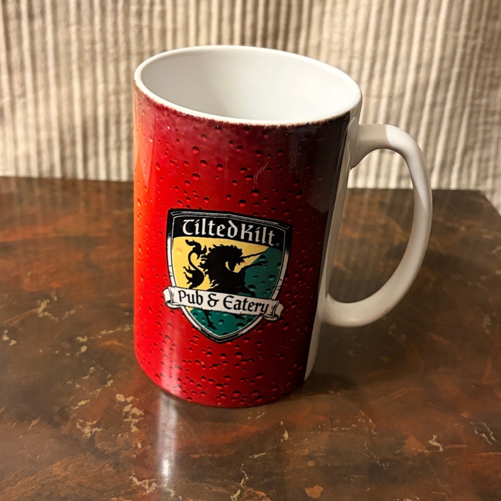 Tilted Kilt Red Mug